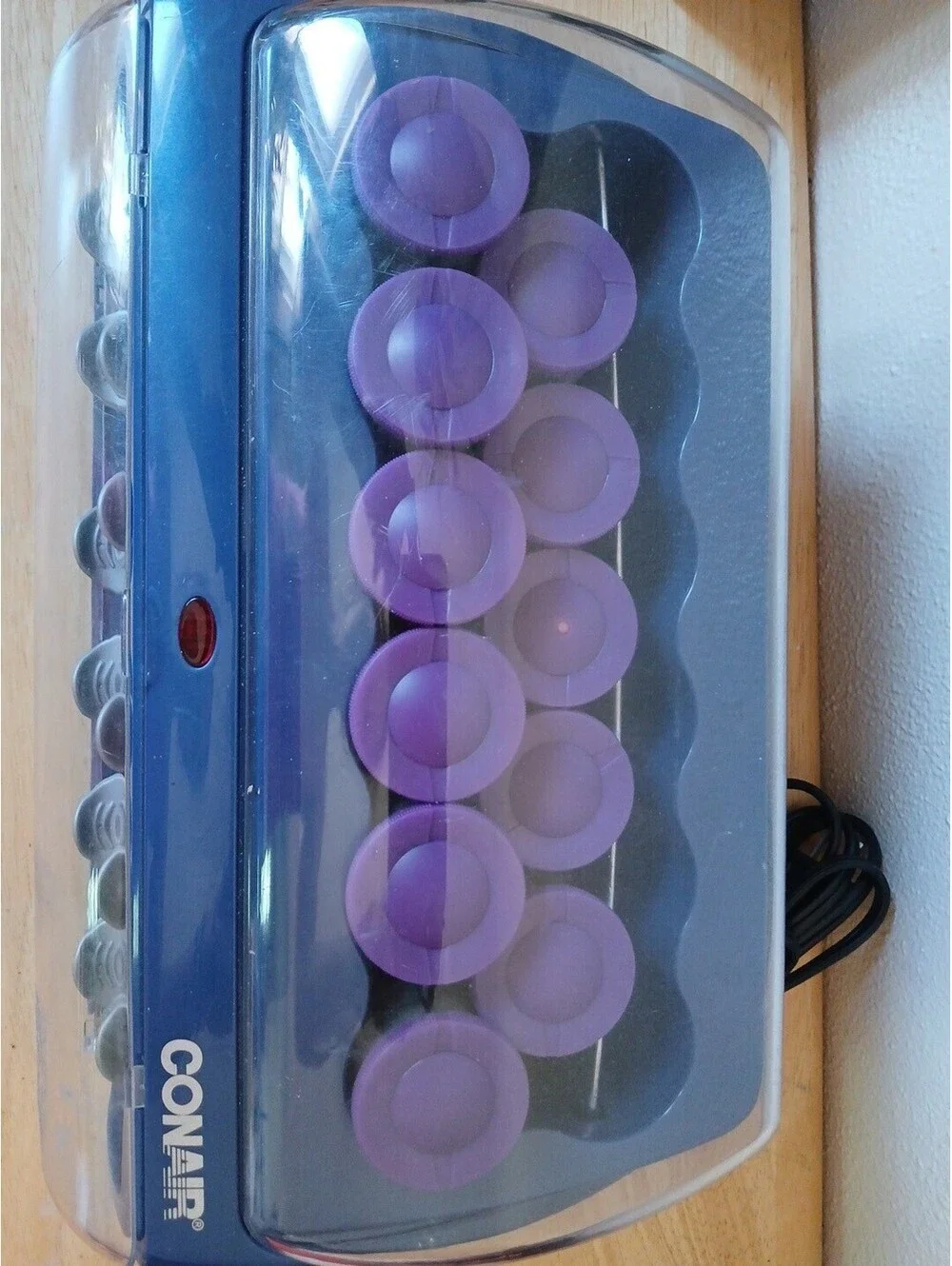 Curl Innovation Conair H41MP 12 Jumbo 1.5 inch Hot Rollers 12 Clips Curlers